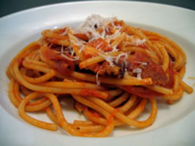 Spaghetti All'amatriciana