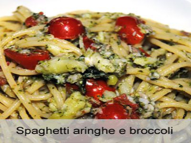 Spaghetti Aringhe E Broccoli