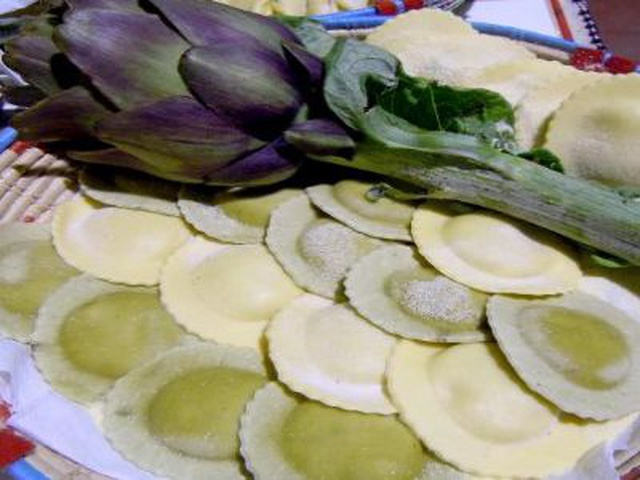 Ravioli Di Carciofi