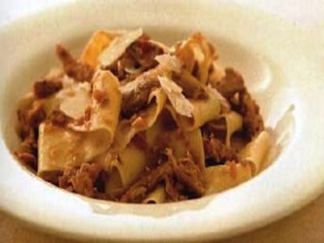 Pappardelle Al Ragù Di Lepre